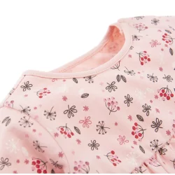SUKIENKA DZIEWCZĘCA RÓŻOWA KWIATKI 86 CM COOL CLUB - Cool Club