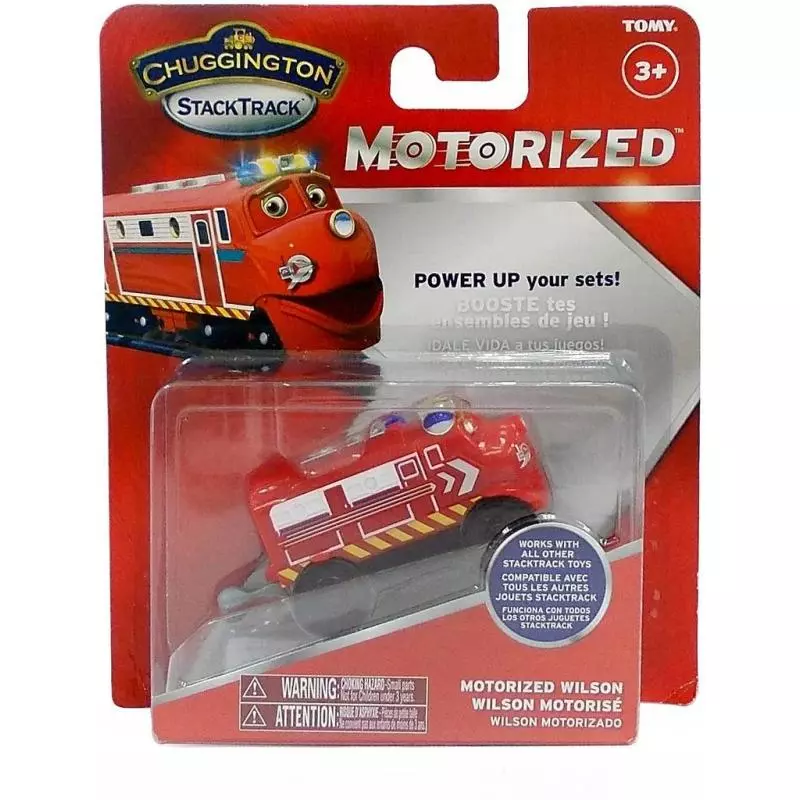 STACYJKOWO LOKOMOTYWA WILSON Z NAPĘDEM TOMY 3+ - Tomy STACYJKOWO LOKOMOTYWA WILSON Z NAPĘDEM TOMY 3+ - Tomy