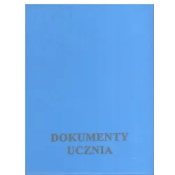 OKŁADKA NA DOKUMENTY UCZNIA NIEBIESKA - Biurfol