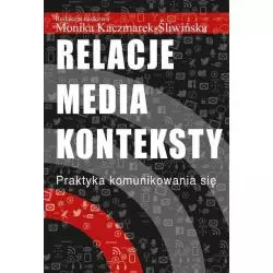 RELACJE MEDIA KONTEKSTY PRAKTYKA KOMUNIKOWANIA SIĘ Monika Kaczmarek-Śliwińska - Aspra