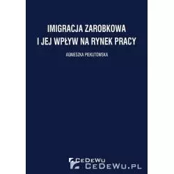 IMIGRACJA ZAROBKOWA I JEJ WPŁYW NA RYNEK PRACY Agnieszka Piekutowska - CEDEWU