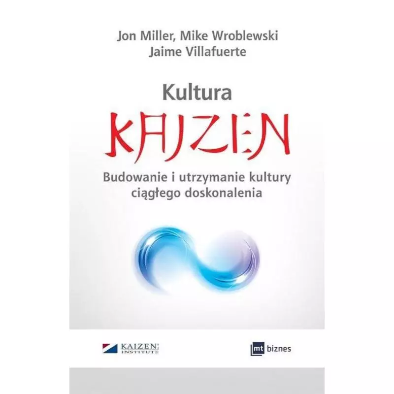 KULTURA KAIZEN BUDOWANIE I UTRZYMANIE KULTURY CIĄGŁEGO DOSKONALENIA Jon Miller, Mike Wroblewski, Jaime Villafuerte - 