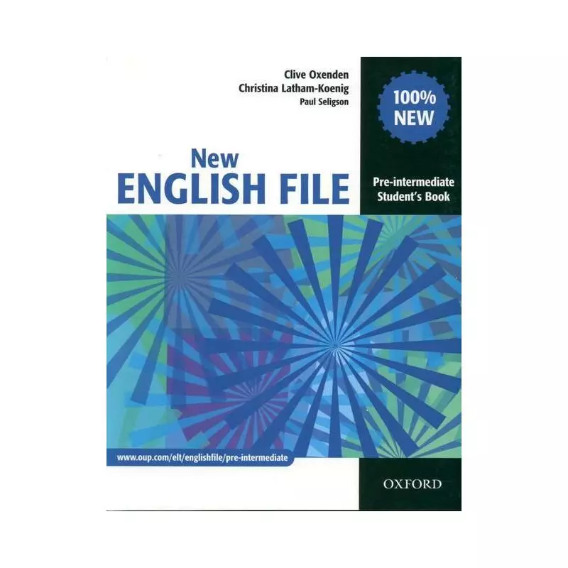 NEW ENGLISH FILE PRE-INTERMEDIATE STUDENTS BOOK - Oxford