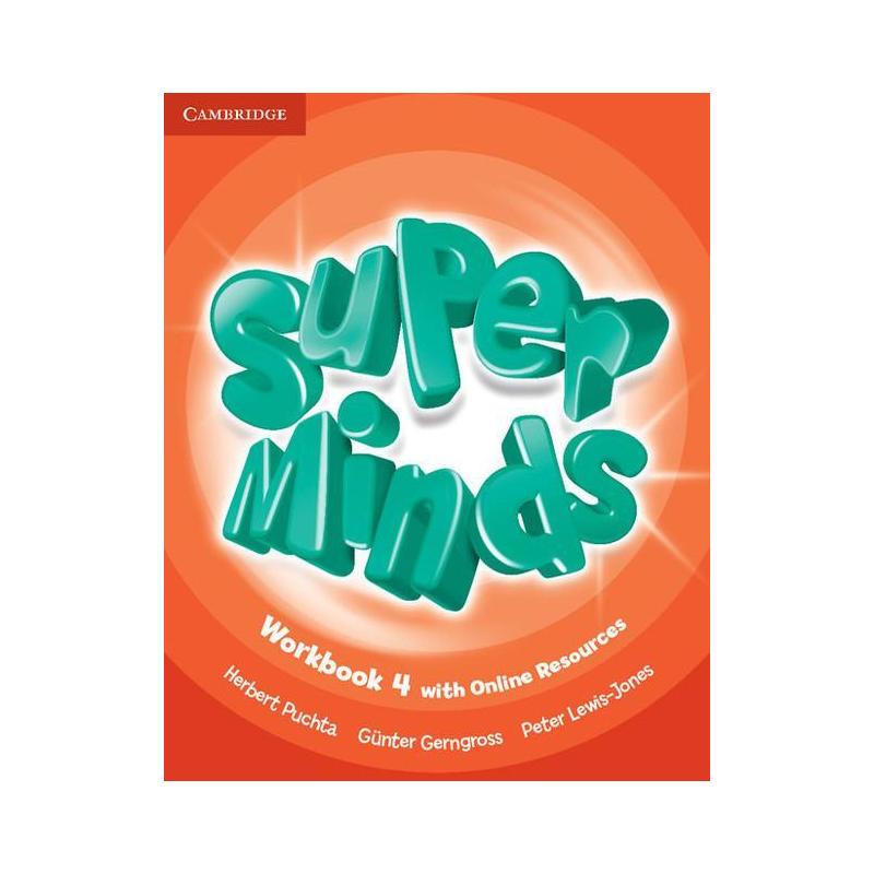 SUPER MINDS 4 WORKBOOK WITH ONLINE RESOURCES