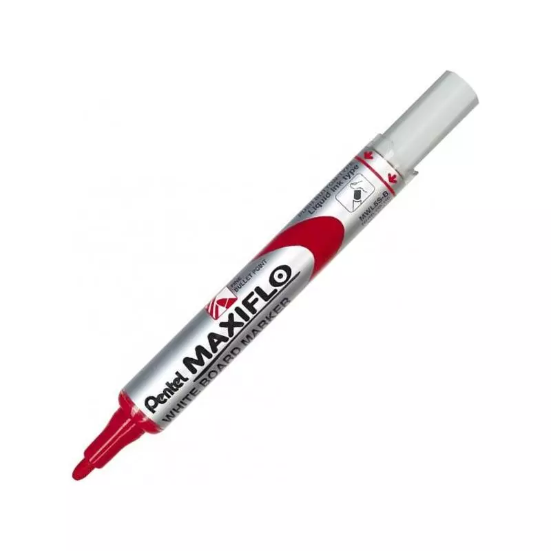 MARKER DO TABLIC PENTEL MAXIFLO MWL5S CZERWONY - Pentel