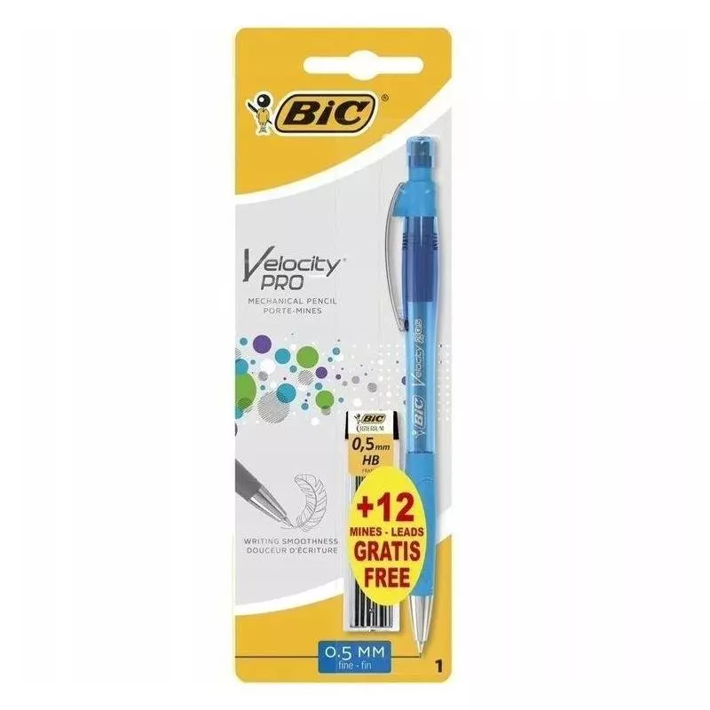 OŁÓWEK AUTOMATYCZNY VELOCITY PRO + 12 WKŁADÓW BIC - BiC