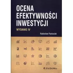 OCENA EFEKTYWNOŚCI INWESTYCJI Radosław Pastusiak - CEDEWU