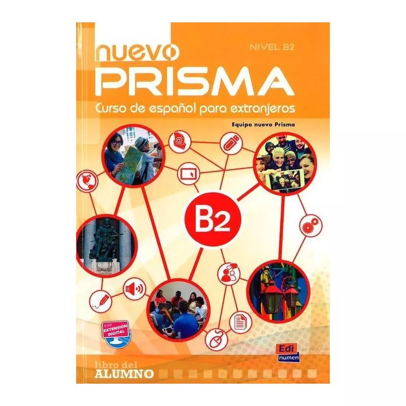 NUEVO PRISMA B2 PODRĘCZNIK + CD - Nowela