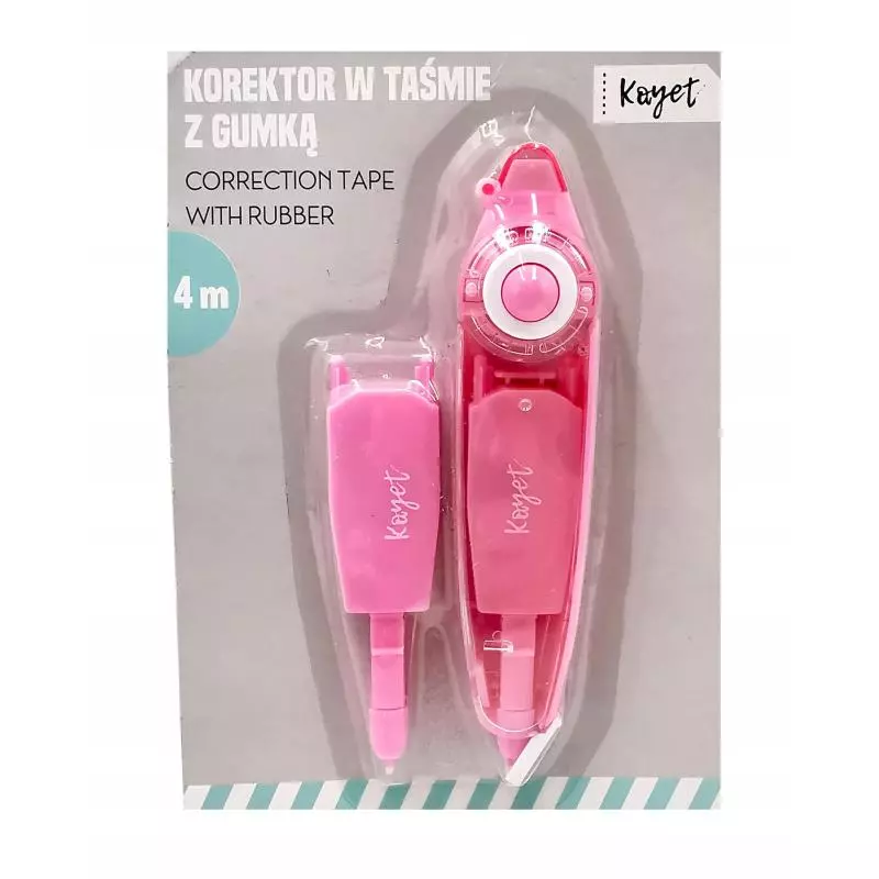 KOREKTOR W TAŚMIE Z GUMKĄ 4 M - Joinco