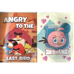 ZESZYT W TRZY LINIE 16 KARTEK A5 ANGRY BIRDS - Interdruk