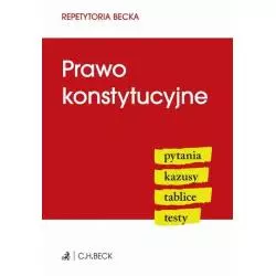 PRAWO KONSTYTUCYJNE REPETYTORIA BECKA - C.H.Beck