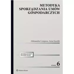 METODYKA SPORZĄDZANIA UMÓW GOSPODARCZYCH - Wolters Kluwer