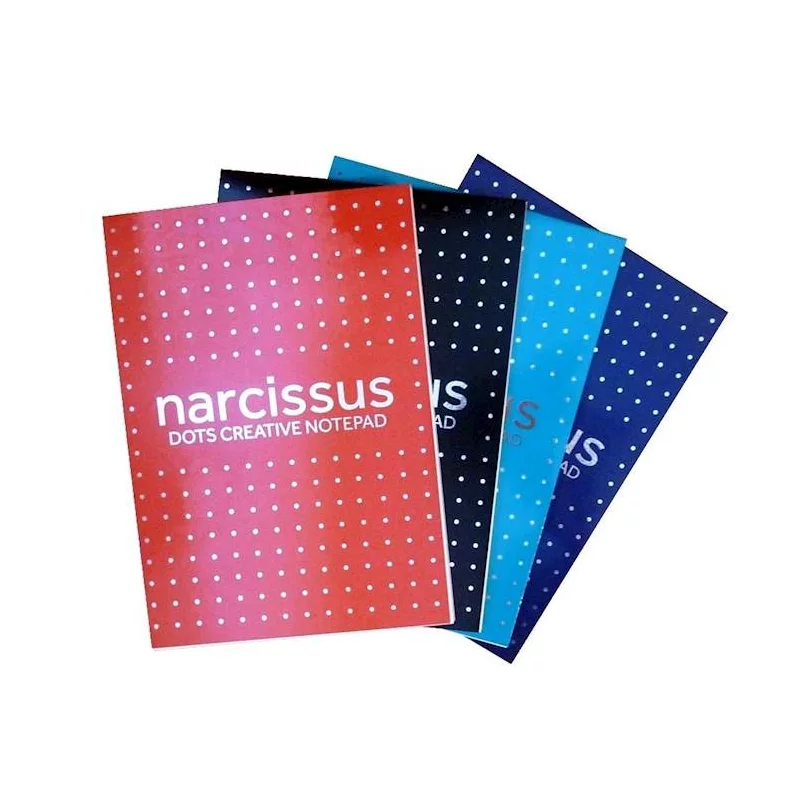 NOTES A5 W KROPKI 80 KARTEK - Narcissus