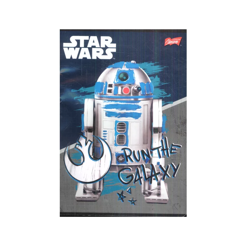 ZESZYT W KRATKĘ 16 KARTEK A5 STAR WARS - St. Majewski