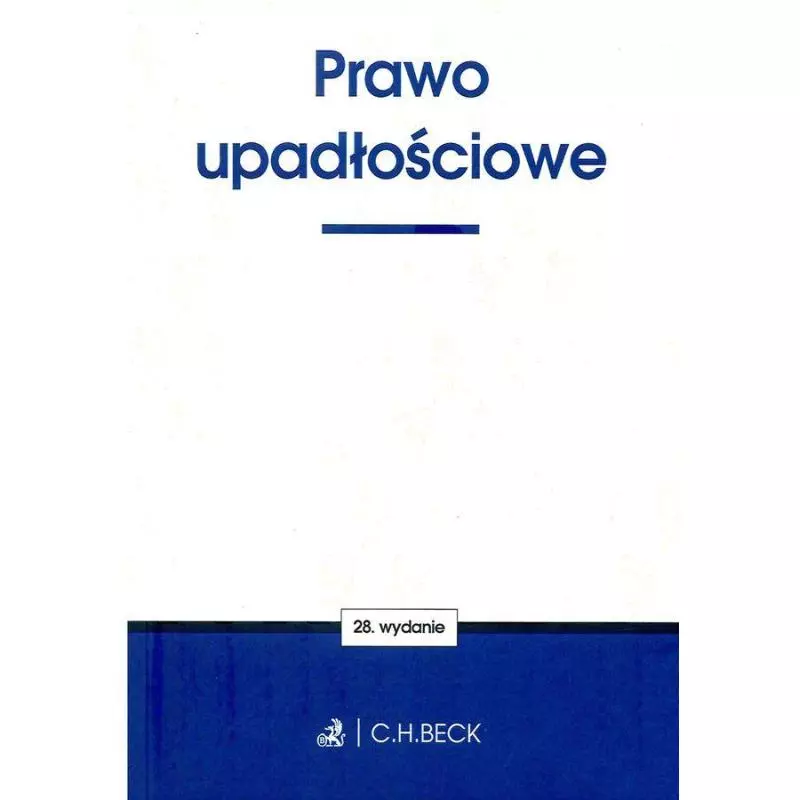 PRAWO UPADŁOŚCIOWE - C.H.Beck