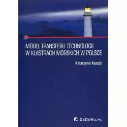 MODEL TRANSFERU TECHNOLOGII W KLASTRACH MORSKICH W POLSCE Katarzyna Kozojć - CEDEWU