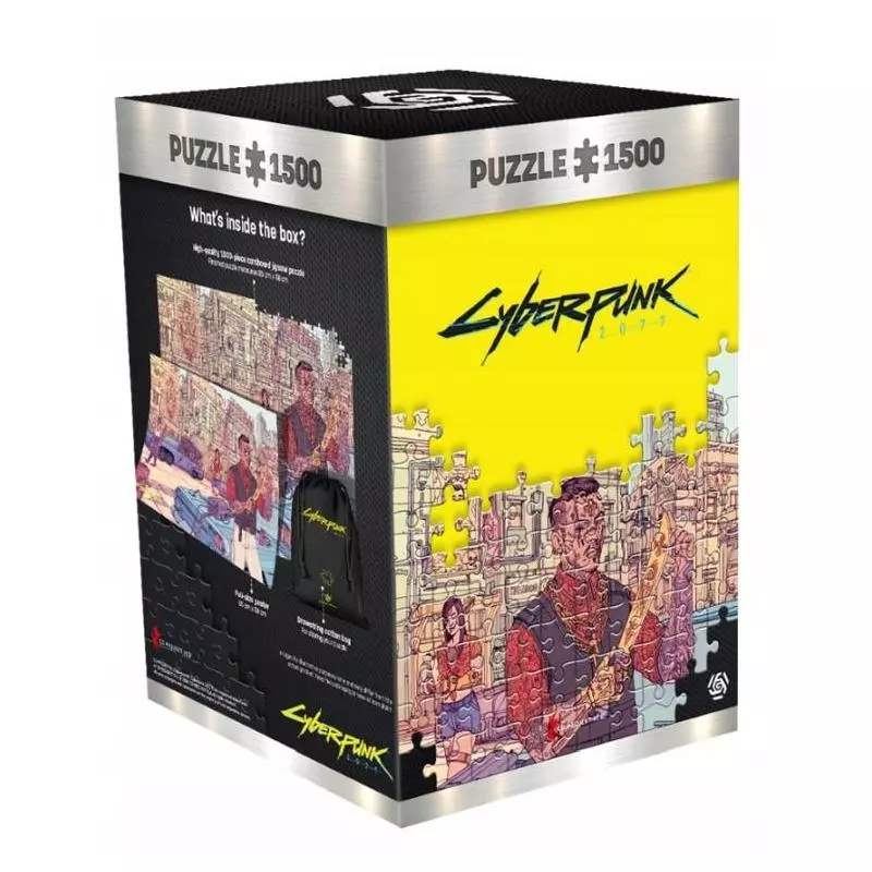 CYBERPUNK 2077 PUZZLE 1500 ELEMENTÓW 16+ - Cenega