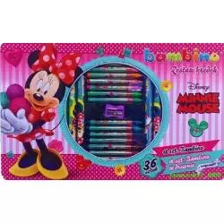 ZESTAW KREDEK BAMBINO MINNIE MOUSE 36 SZTUK - St. Majewski