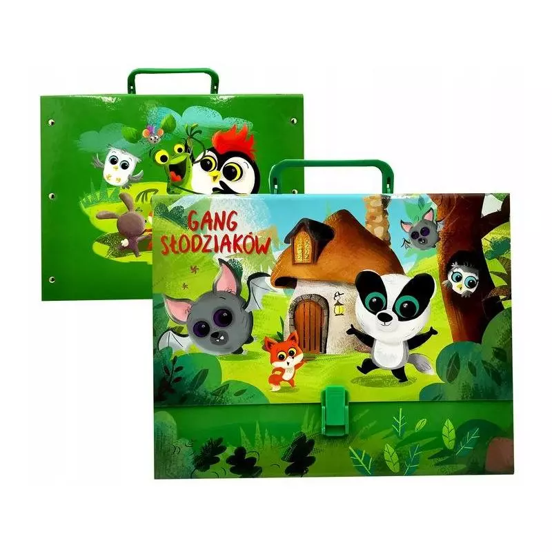 TECZKA Z RĄCZKĄ A4 GANG SŁODZIAKÓW 33 X 25 X 6 CM - Derform