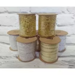 WSTĄŻKA OZDOBNA ŚWIĄTECZNA 3M - Panon