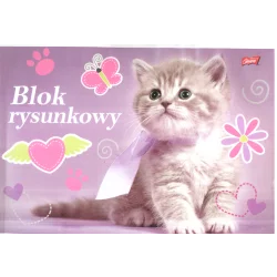 BLOK RYSUNKOWY BIAŁY 20 KARTEK A4 - St. Majewski