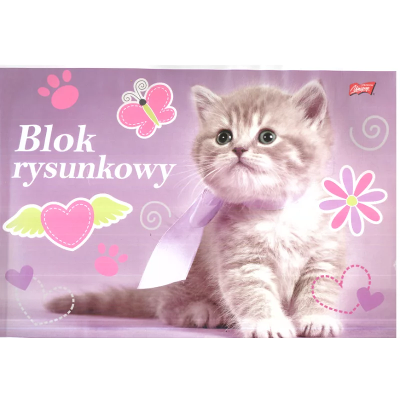 BLOK RYSUNKOWY BIAŁY 20 KARTEK A4 - St. Majewski