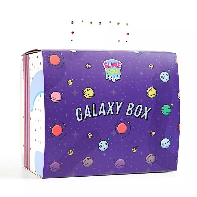 GALAXY SLIME BOX ZESTAW KREATYWNY 6+ - Slimebox