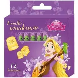 KREDKI WOSKOWE 12 KOLORÓW KSIĘŻNICZKI DISNEY - Beniamin