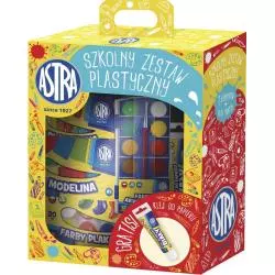 SZKOLNY ZESTAW PLASTYCZNY 9-ELEMENTOWY ASTRA - Astra
