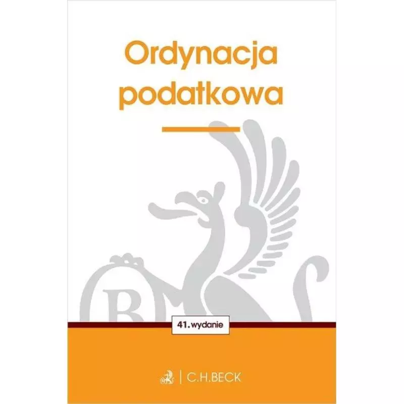 ORDYNACJA PODATKOWA - C.H. Beck