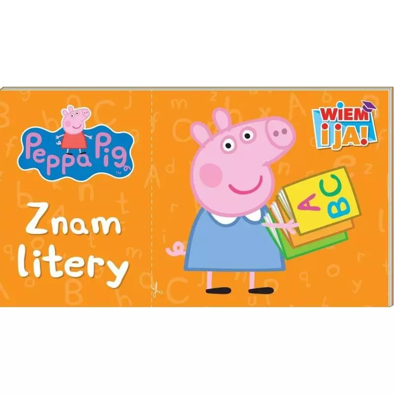 ŚWINKA PEPPA ZNAM LITERY - Media Service Zawada