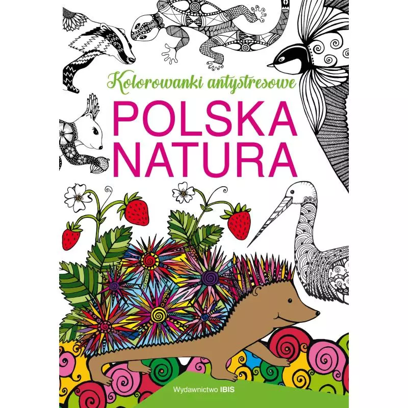 KOLOROWANKI ANTYSTRESOWE POLSKA NATURA - Ibis