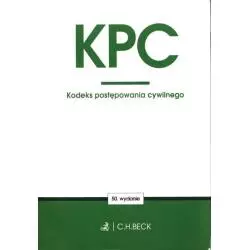 KODEKS POSTĘPOWANIA CYWILNEGO - C.H. Beck