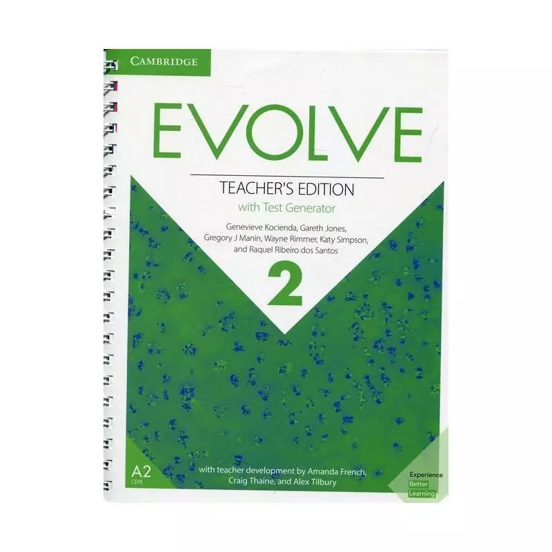 EVOLVE LEVEL 2 TEACHERS EDITION WITH TEST GENERATOR - Cambridge University Press