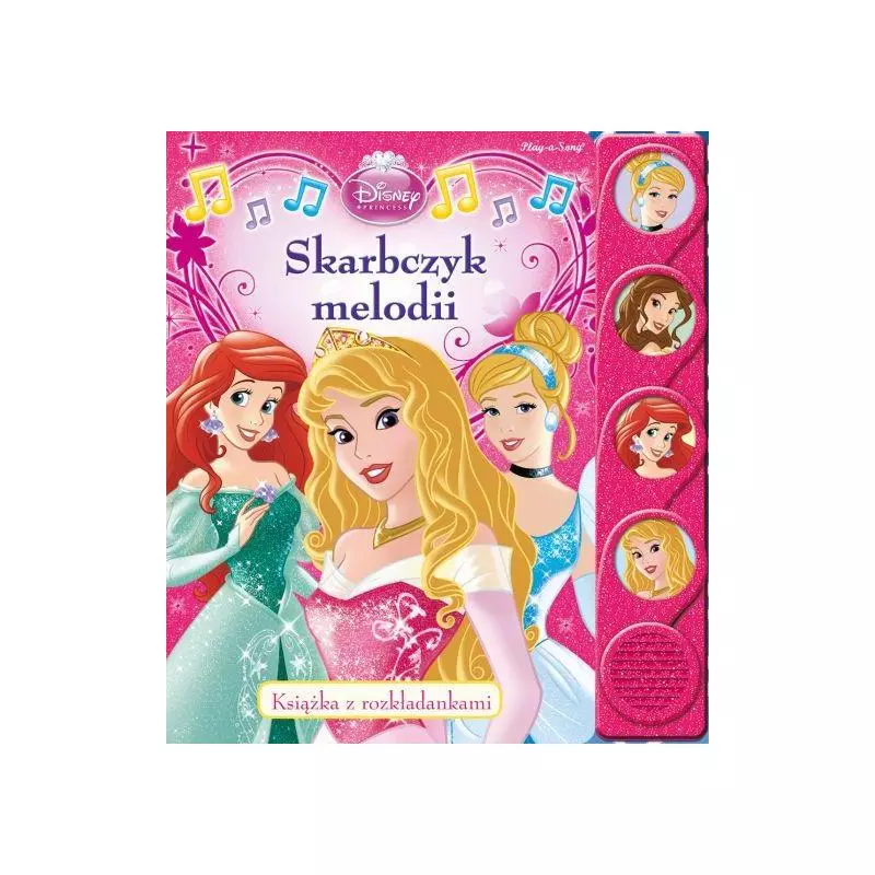 DISNEY KSIĘŻNICZKA SKARBCZYK MELODII - Olesiejuk