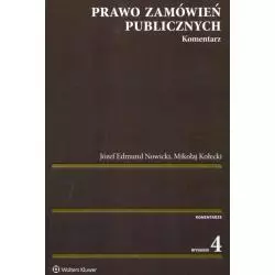 PRAWO ZAMÓWIEŃ PUBLICZNYCH KOMANTARZ Józef Nowicki - Wolters Kluwer
