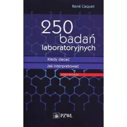 250 BADAŃ LABORATORYJNYCH KIEDY ZLECAĆ JAK INTERPRETOWAĆ Rene Caquet - Wydawnictwo Lekarskie PZWL