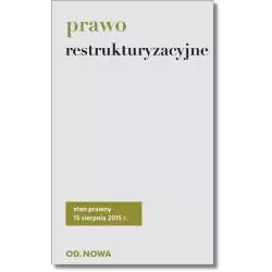 PRAWO RESTRUKTURYZACYJNE - od.nowa