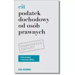 PODATEK DOCHODOWY OD OSÓB PRAWNYCH CIT - od.nowa