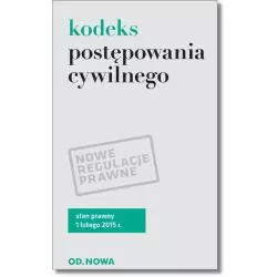 KODEKS POSTĘPOWANIA CYWILNEGO - od.nowa