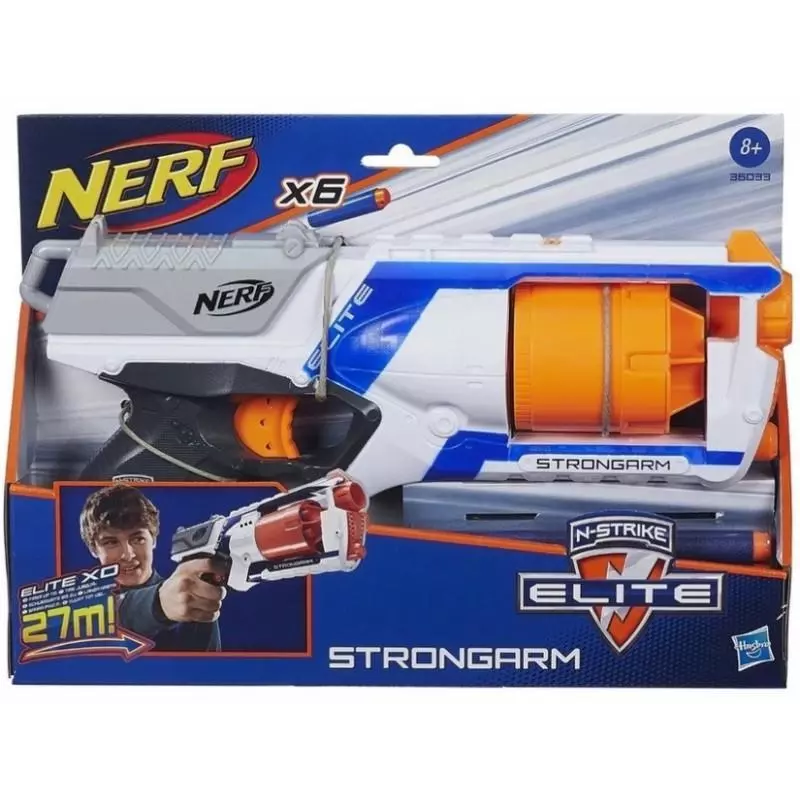 NERF N-STRIKE STRONGARM ELITE 8+ - Hasbro