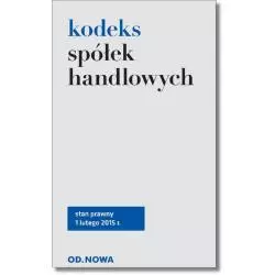 KODEKS SPÓŁEK HANDLOWYCH Lech Krzyżanowski - od.nowa