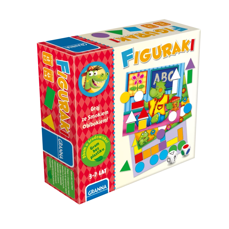 FIGURAKI GRA EDUKACYJNA 3-7 LAT - Granna