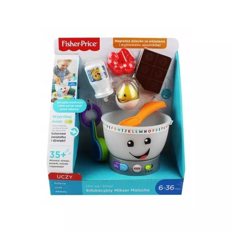 EDUKACYJNY MIKSER MALUCHA FISHER-PRICE 6M+ - Mattel