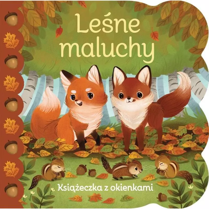 LEŚNE MALUCHY KSIĄŻECZKA Z OKIENKAMI - Olesiejuk