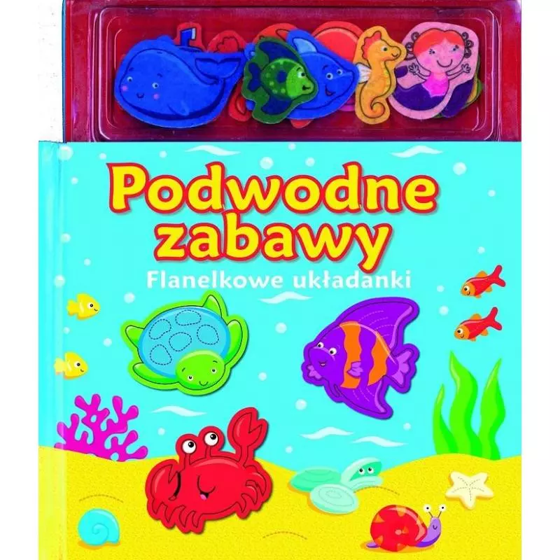 PODWODNE ZABAWY FLANELKOWE UKŁADANKI - Olesiejuk
