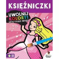 KSIĘŻNICZKI UWOLNIJ KOLORY UŻYJ TYLKO WODY 4+ - Zielona Sowa