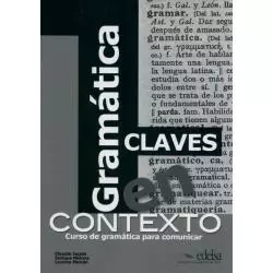 GRAMATICA EN CONTEXTO CLAVES Claudia Jacobi - Edelsa