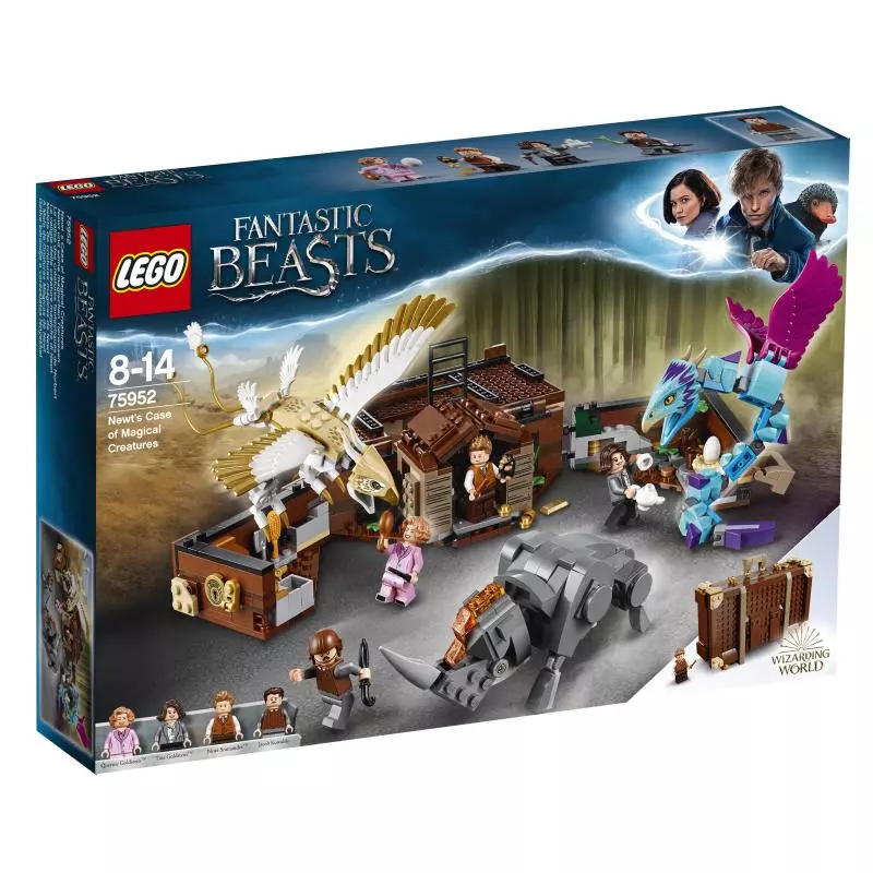 WALIZKA NEWTA Z MAGICZNYMI STWORZENIAMI LEGO FANTASTIC BEASTS 75952 - Lego