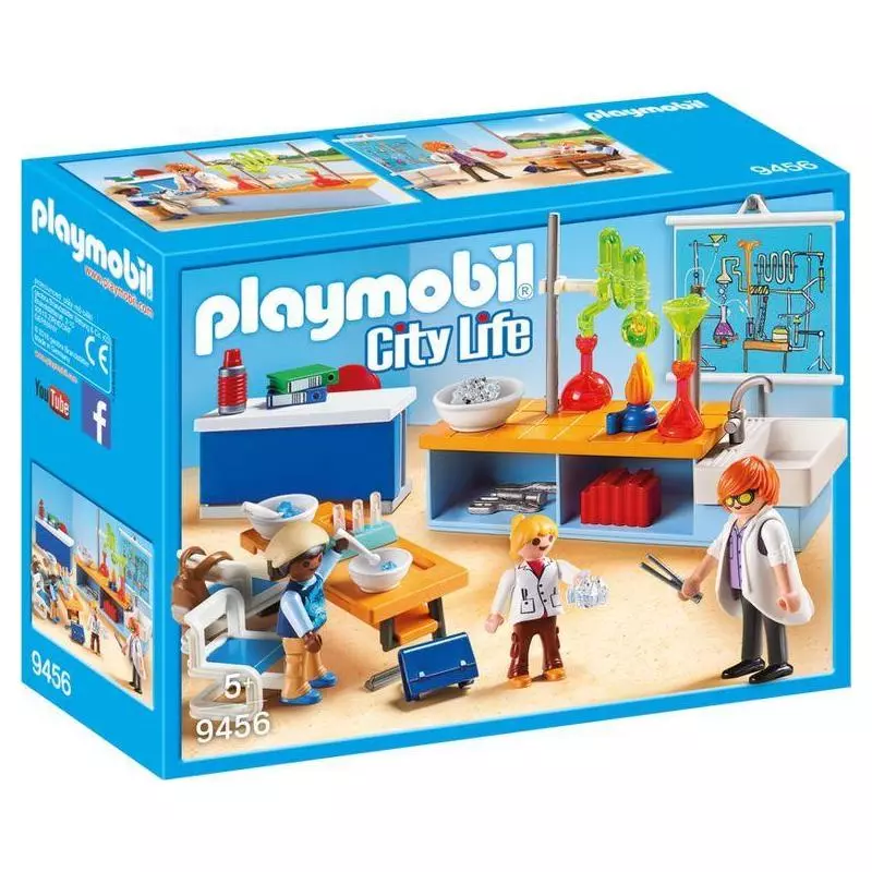 SALA DO LEKCJI CHEMII PLAYMOBIL 9456 - Playmobil